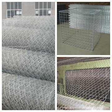 High Quality Square Gabion Box ((ISO CERTIFIED FACTORY) /Heavy Galvanized PVC Coated Gabion Basket (DJ-161)